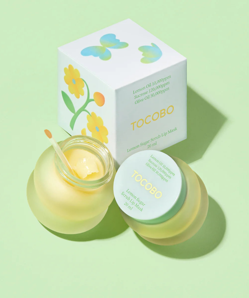 TOCOBO LEMON SUGAR SCRUB LIP MASK 20ml