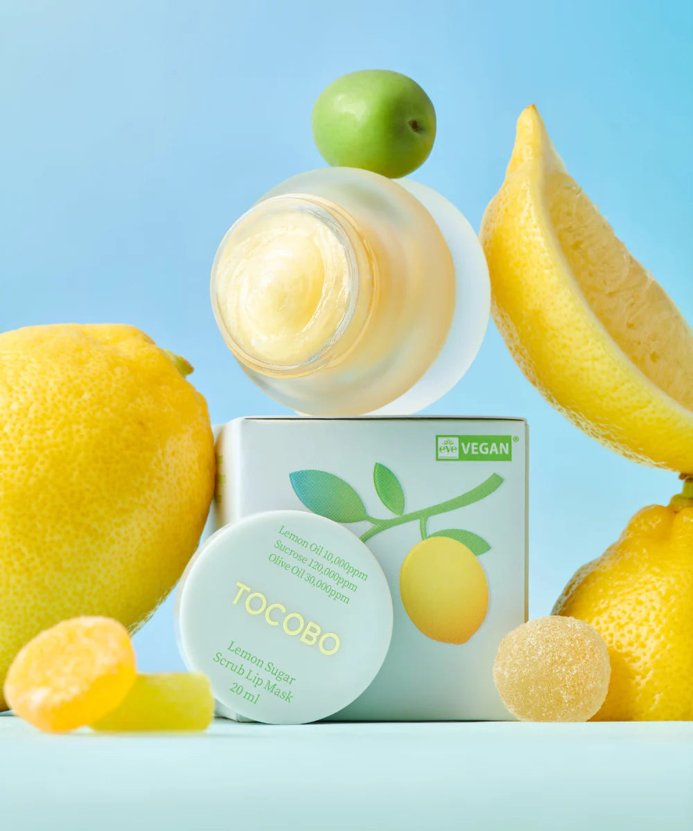 TOCOBO LEMON SUGAR SCRUB LIP MASK 20ml
