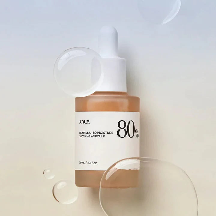 ANUA HEARTLEAF 80% MOITSTURE SOOTHING AMPOULE 30ml