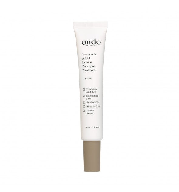 O'NDO TRANEXAMIC ACID & LICORICE DARK SPOT TREATMENT 30ml