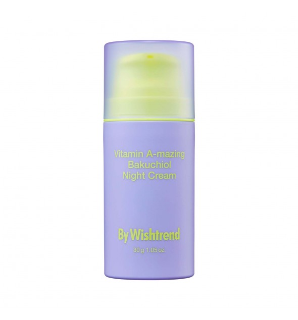 BY WISHTREND VITAMIN A-MAZING BAKUCHIOL NIGHT CREAM 30g