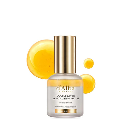 D'ALBA WHITE TRUFALE DOUBLE LAYER REVITALIZING SERUM  30ml
