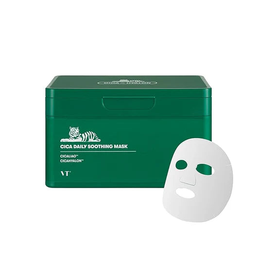 VT COSMETICS CICA DAILY SOOTHING MASK  ( 350g - 30 sheets )