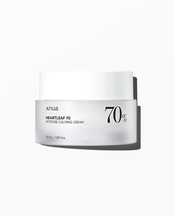 ANUA HEARTLEAF 70% INTENSE CALMING CREAM  50ml