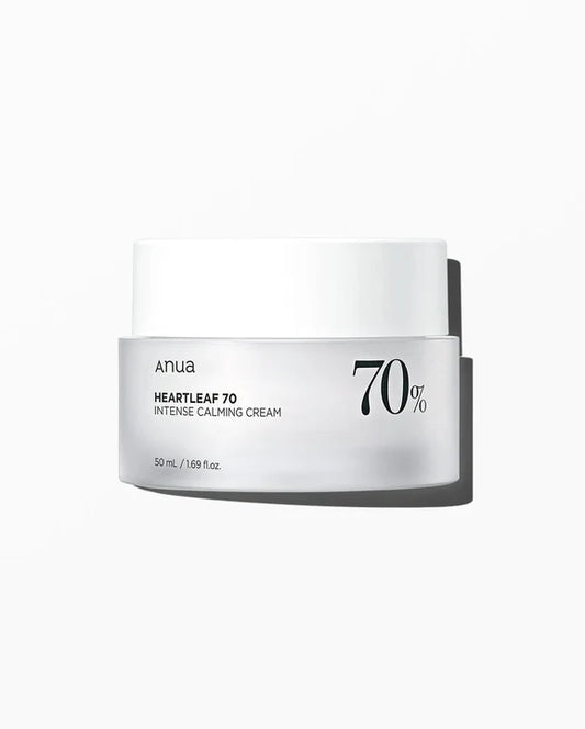 ANUA HEARTLEAF 70% INTENSE CALMING CREAM  50ml