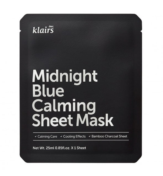 KLAIRS MIDNIGHT BLUE CALMING SHEET MASK  25ml