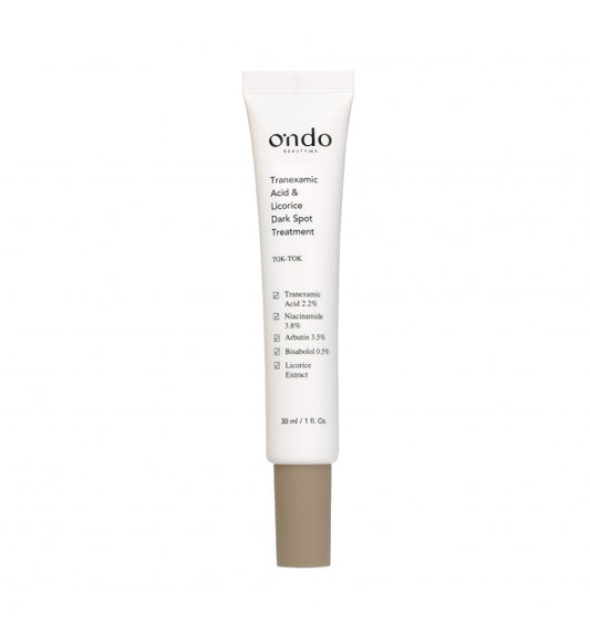 O'NDO TRANEXAMIC ACID & LICORICE DARK SPOT TREATMENT  30ml